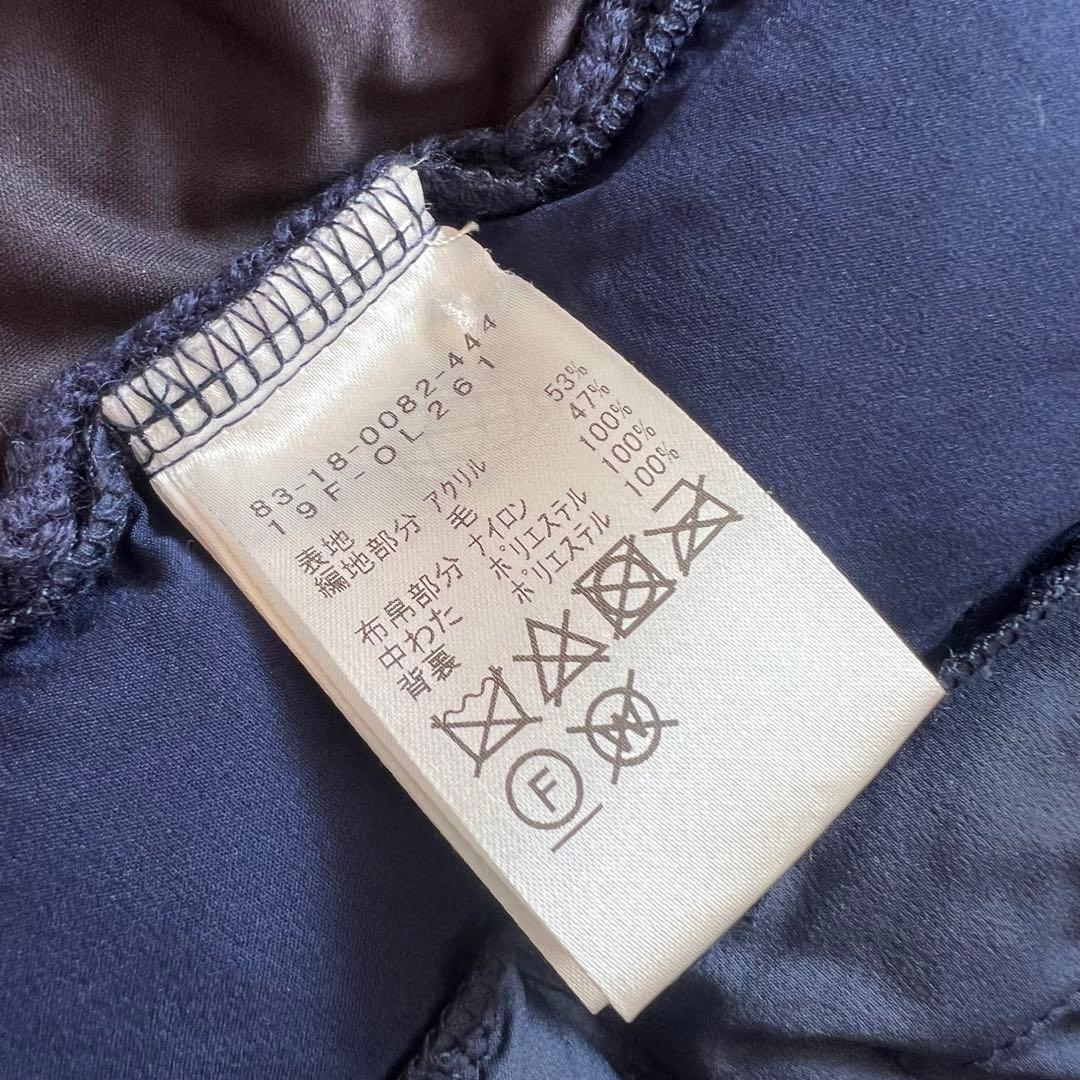 BEAMS GOLF ビームスゴルフ　ダウン×ニット　切替　異素材　ジャケット