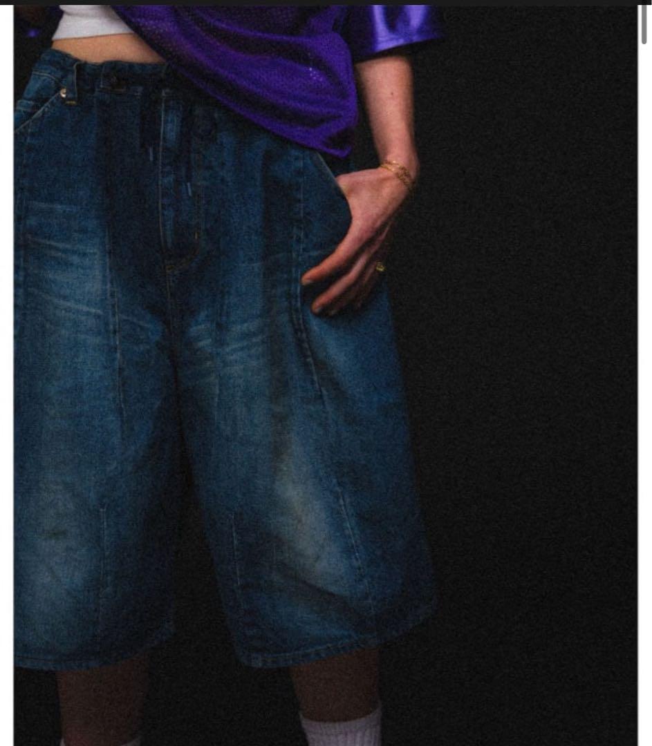 L BEAMS 別注 NEEDLES H.D. Buggy Shorts