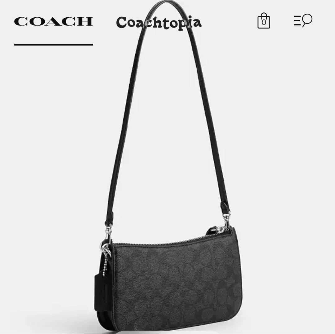 モカ　COACH☆コーチ LIL NAS X ショルダーバッグ