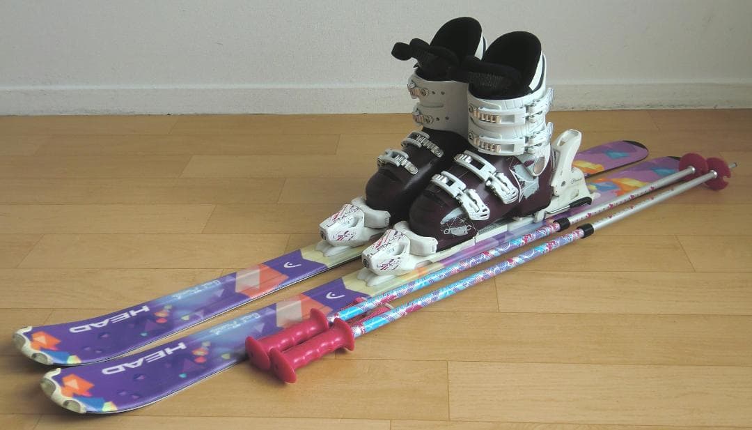 ■■11月限定■送料無料■HEAD■子供用スキーセット■117/22-22.5■