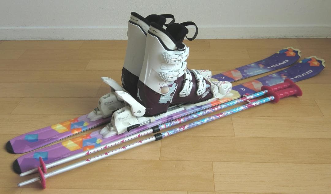 ■■11月限定■送料無料■HEAD■子供用スキーセット■117/22-22.5■