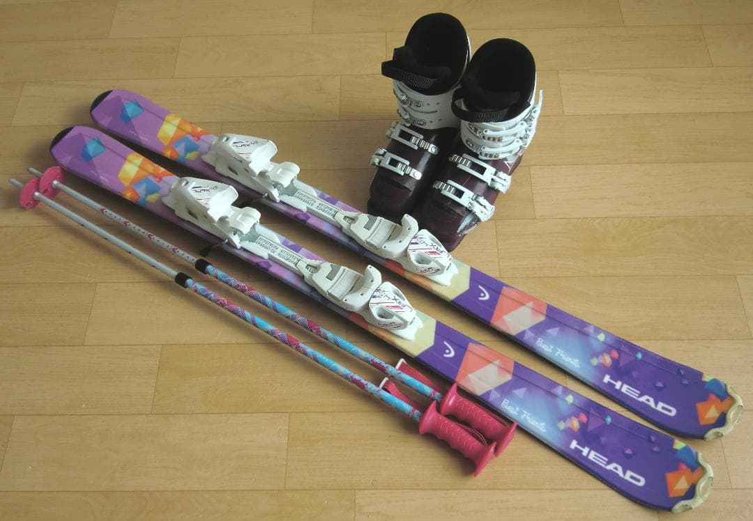 ■■11月限定■送料無料■HEAD■子供用スキーセット■117/22-22.5■