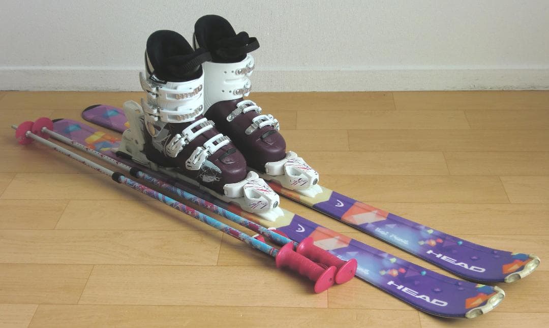 ■■11月限定■送料無料■HEAD■子供用スキーセット■117/22-22.5■