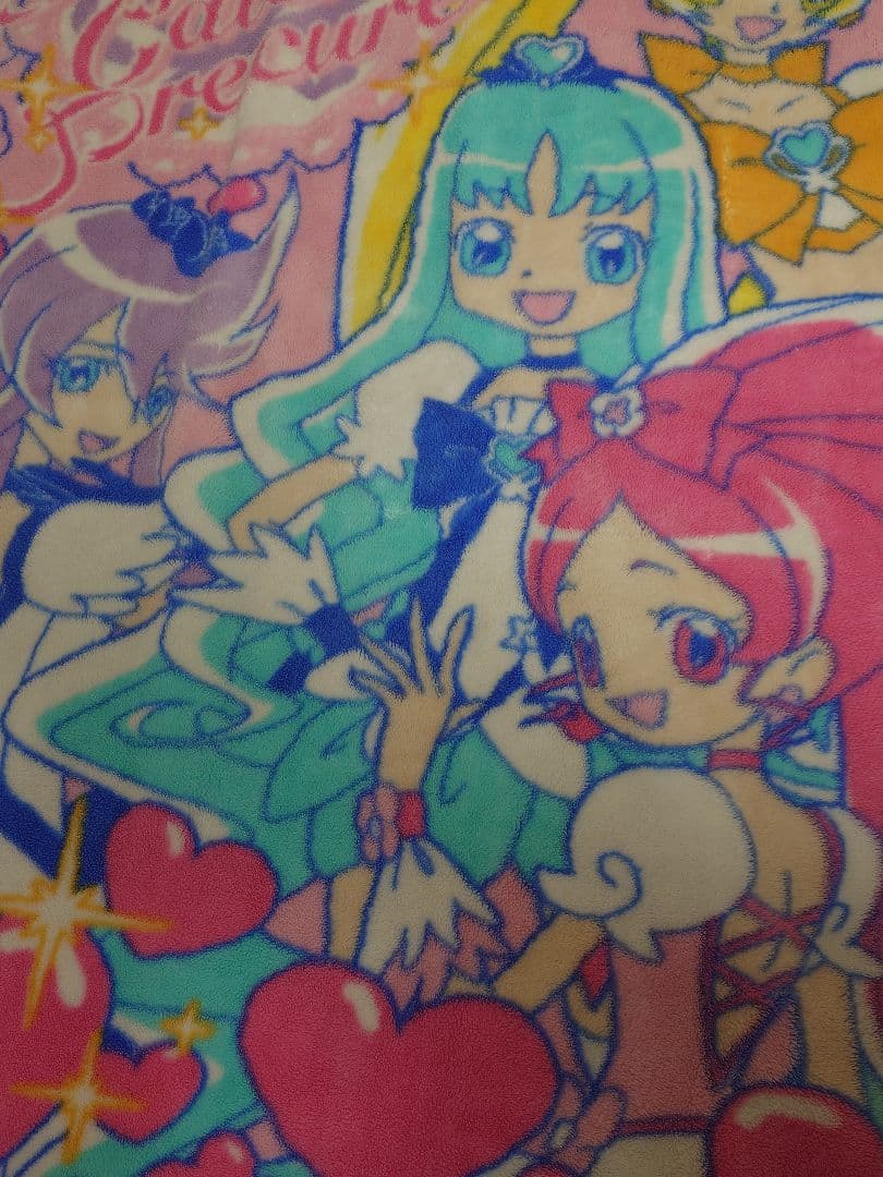 ハートキャッチプリキュア ハーフケット毛布&ひざ掛け