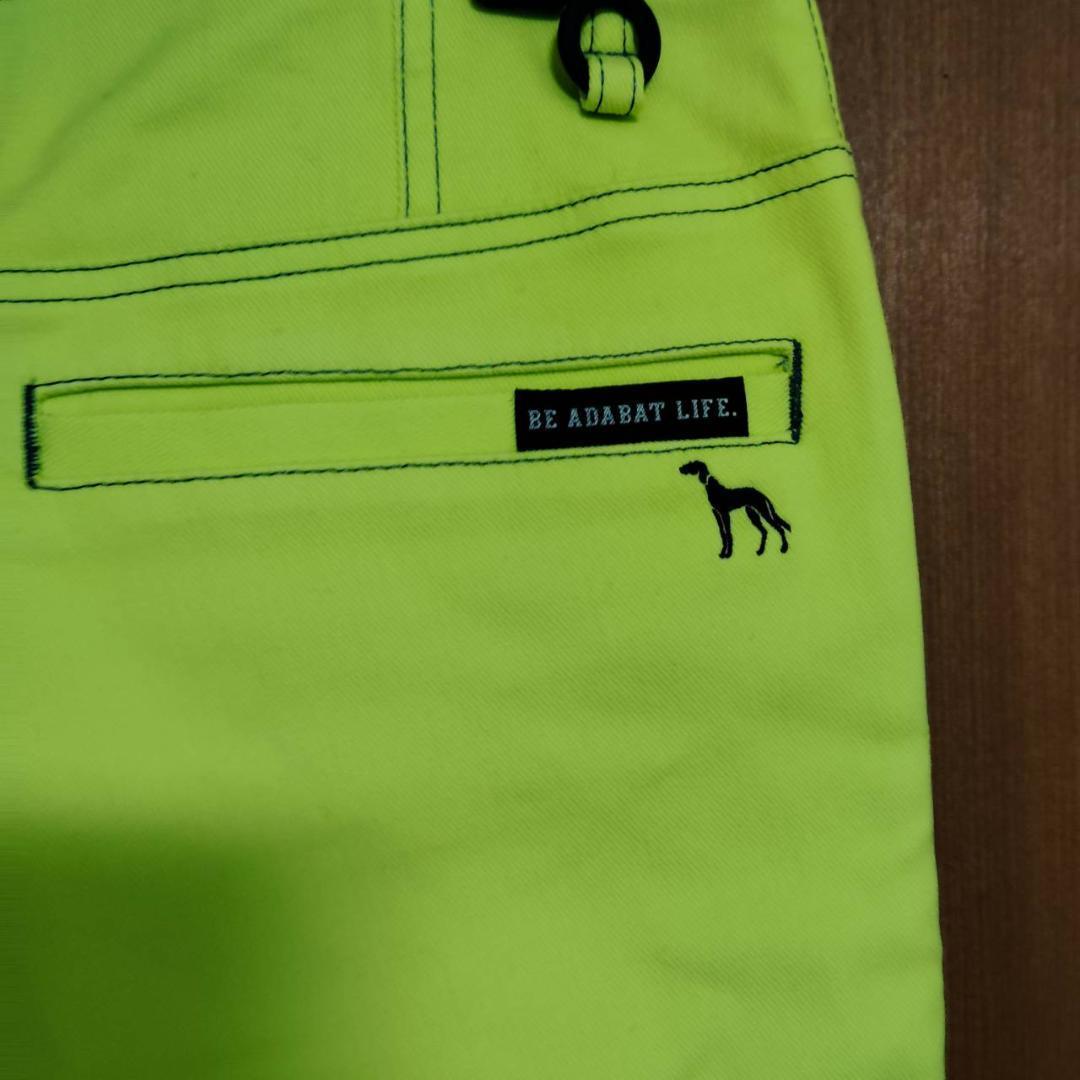 新品未使用 adabat アダバット メンズ ゴルフパンツ 撥水 接触冷感