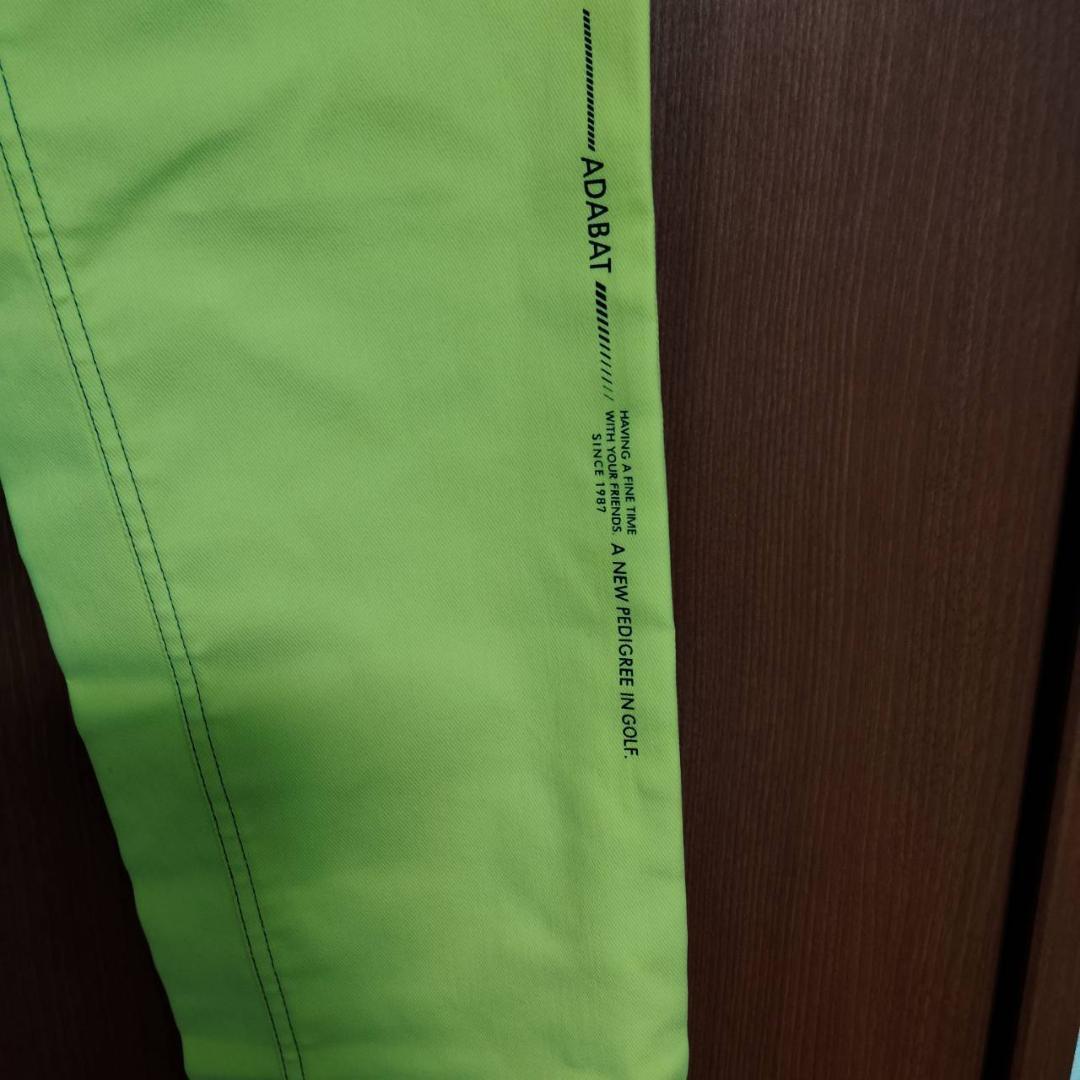 新品未使用 adabat アダバット メンズ ゴルフパンツ 撥水 接触冷感