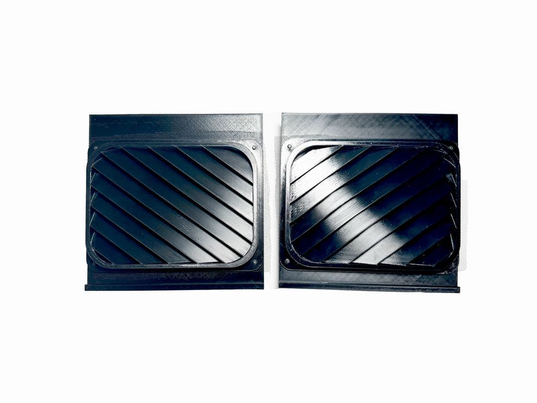 【大口径Ver】ECOFLOW WAVE2 WAVE3 自作排気吸気ダクト