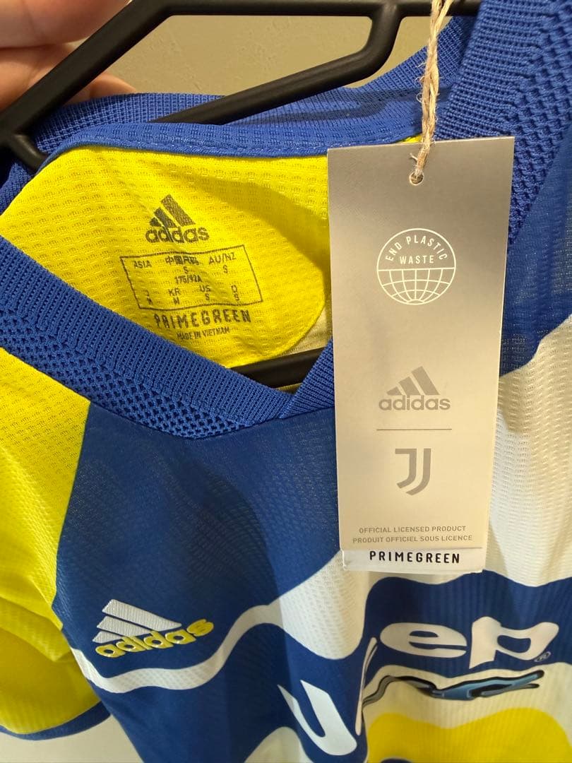 サッカー ユベントス 21/22 アウェイユニフォーム