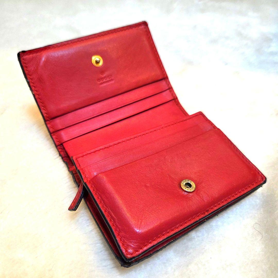 美品 GUCCI　さくらんぼ　GGスプリーム　レザー　チェリー