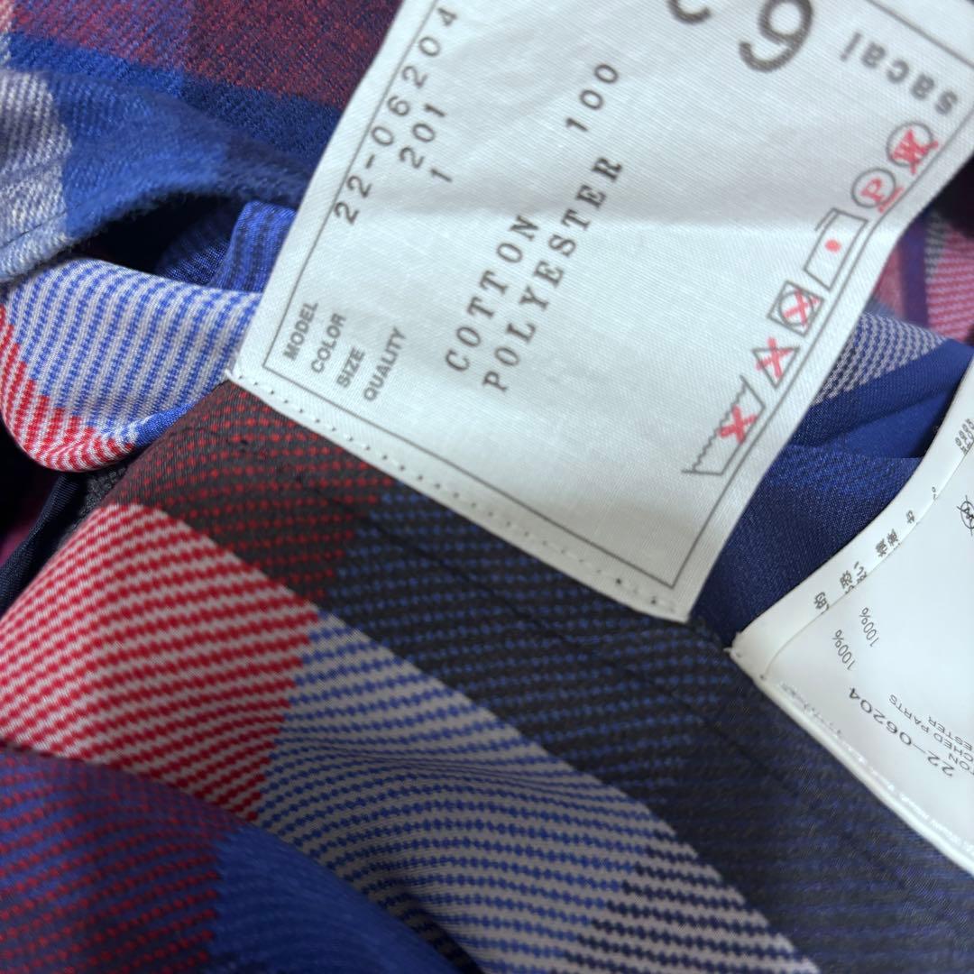 2022年秋冬サカイ　ロングワンピース　sacai