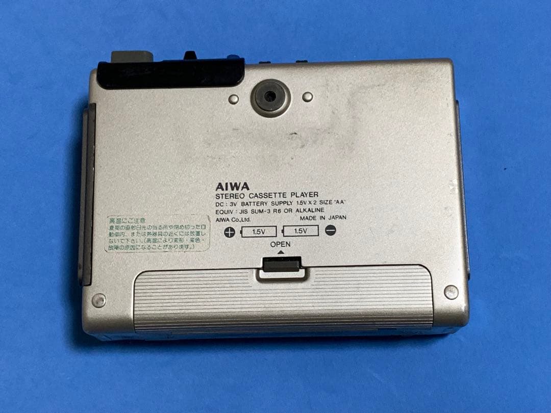 AIWA カセットプレーヤー HS-P2 ジャンク品