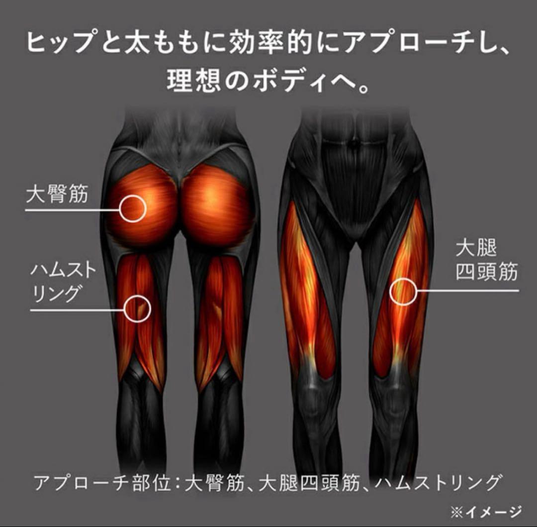 【シックスパッド】パワースーツ　ヒップアンドレッグ レディースM