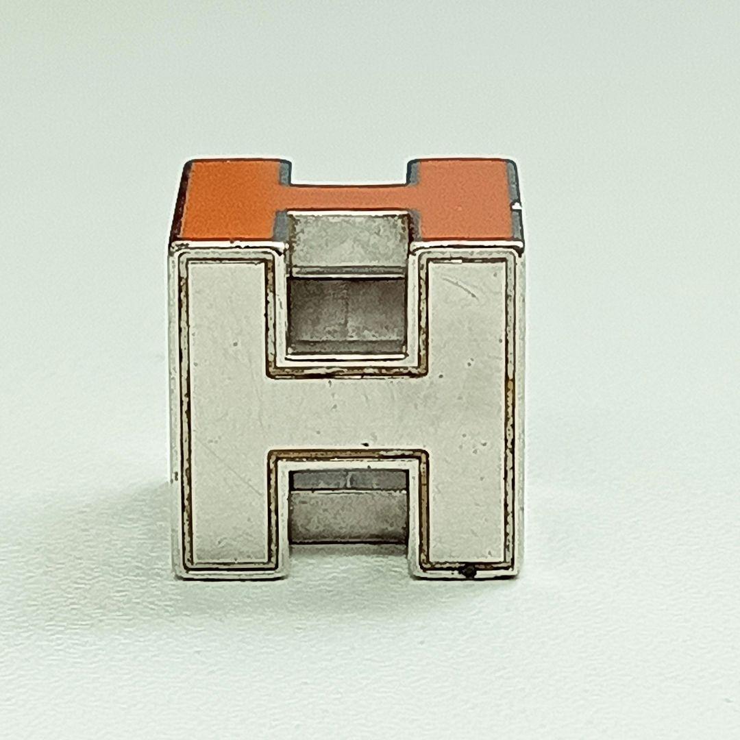 AMH11 エルメス 極美品 Hキューブ ネックレストップ
