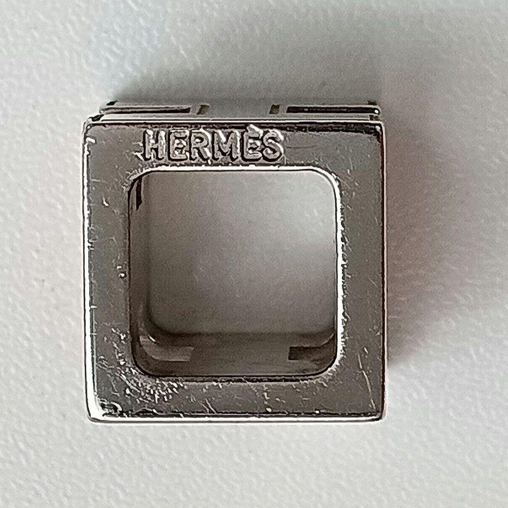 AMH11 エルメス 極美品 Hキューブ ネックレストップ