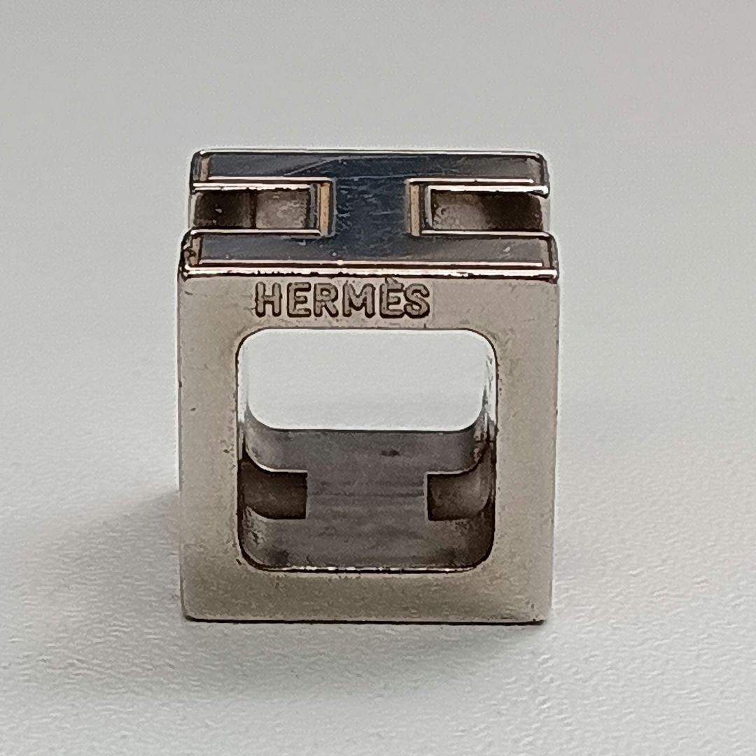 AMH11 エルメス 極美品 Hキューブ ネックレストップ
