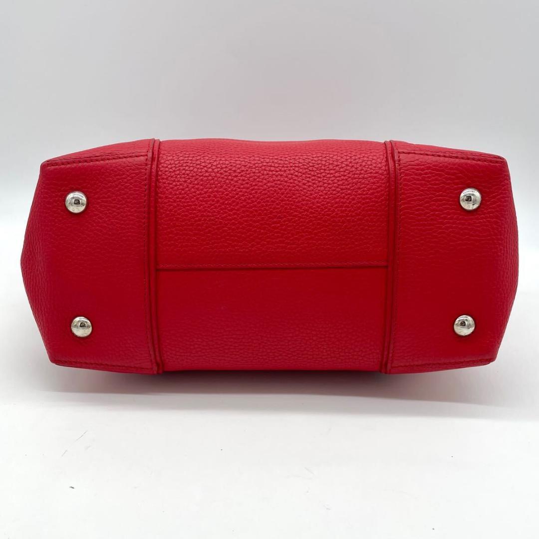 【極希少】ルイヴィトン パルナセア ロックイットMM 2way 赤　レザー