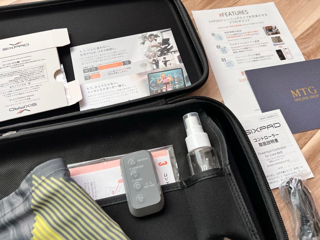 値下げ　保証期間内　コアベルト 正規品SIXPAD EMS S シックスパッド