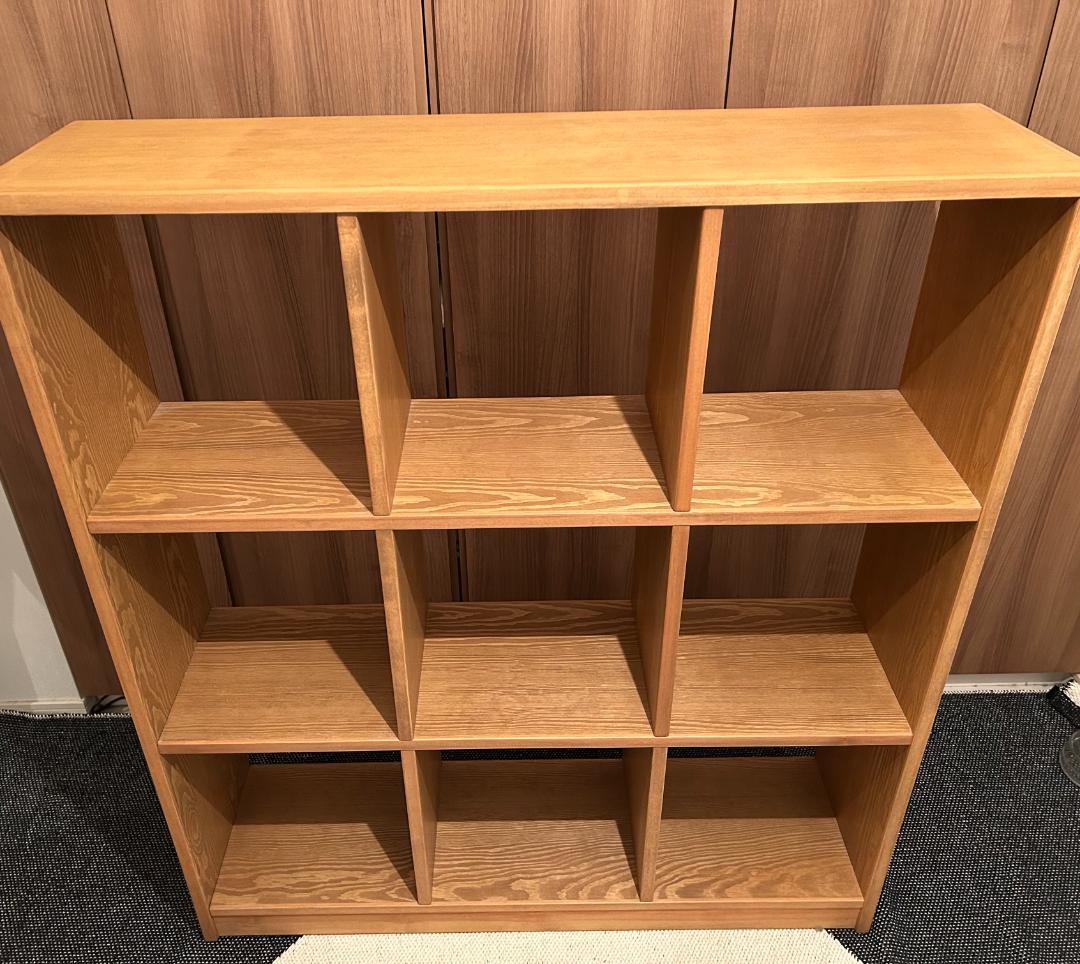 オープンシェルフ 3段3列【ノラ／マム／ ローゼルシェルフ】