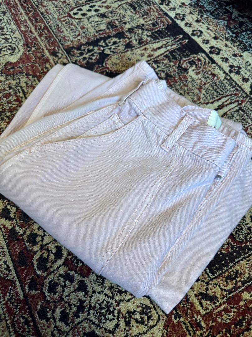 最終値下　THE SHISHIKUI ペインターパンツ　34 L.PINK