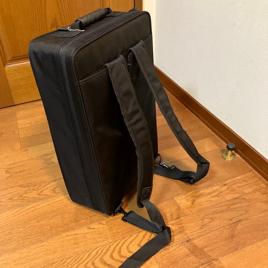 三味線ケース 黒 ネイビー内装