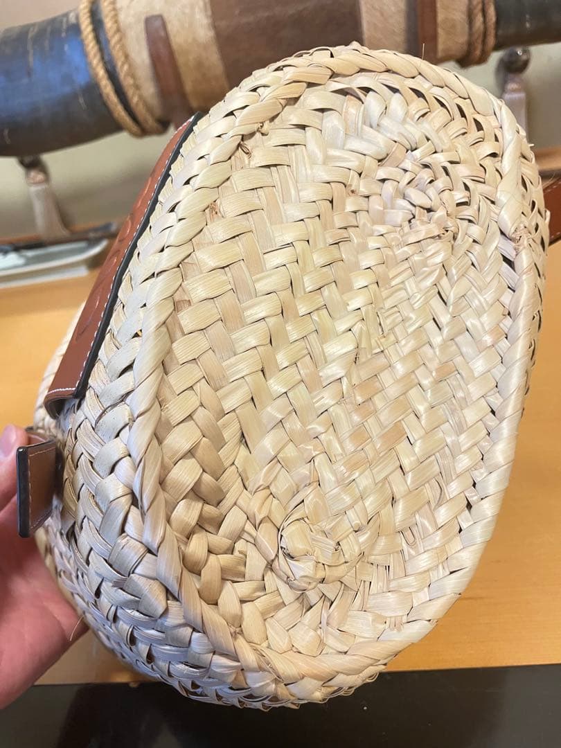 ロエベ　LOEWE バスケットバッグ　カゴバッグ スモール　ハンドバッグ