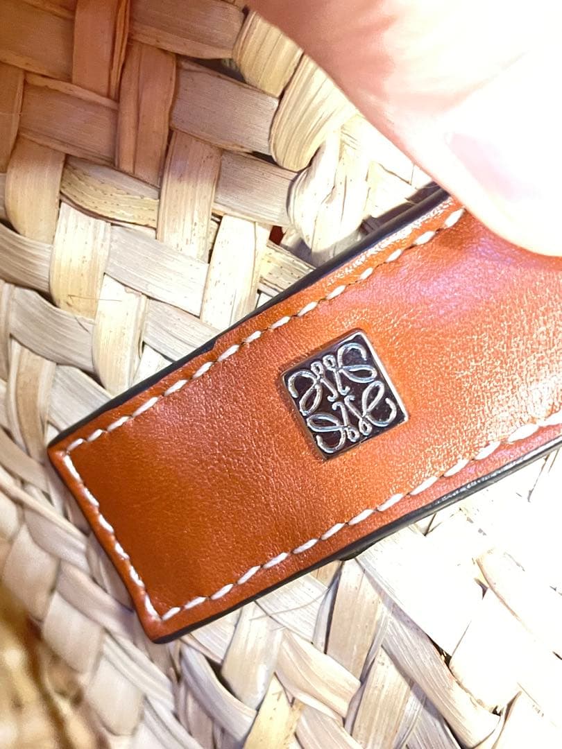 ロエベ　LOEWE バスケットバッグ　カゴバッグ スモール　ハンドバッグ
