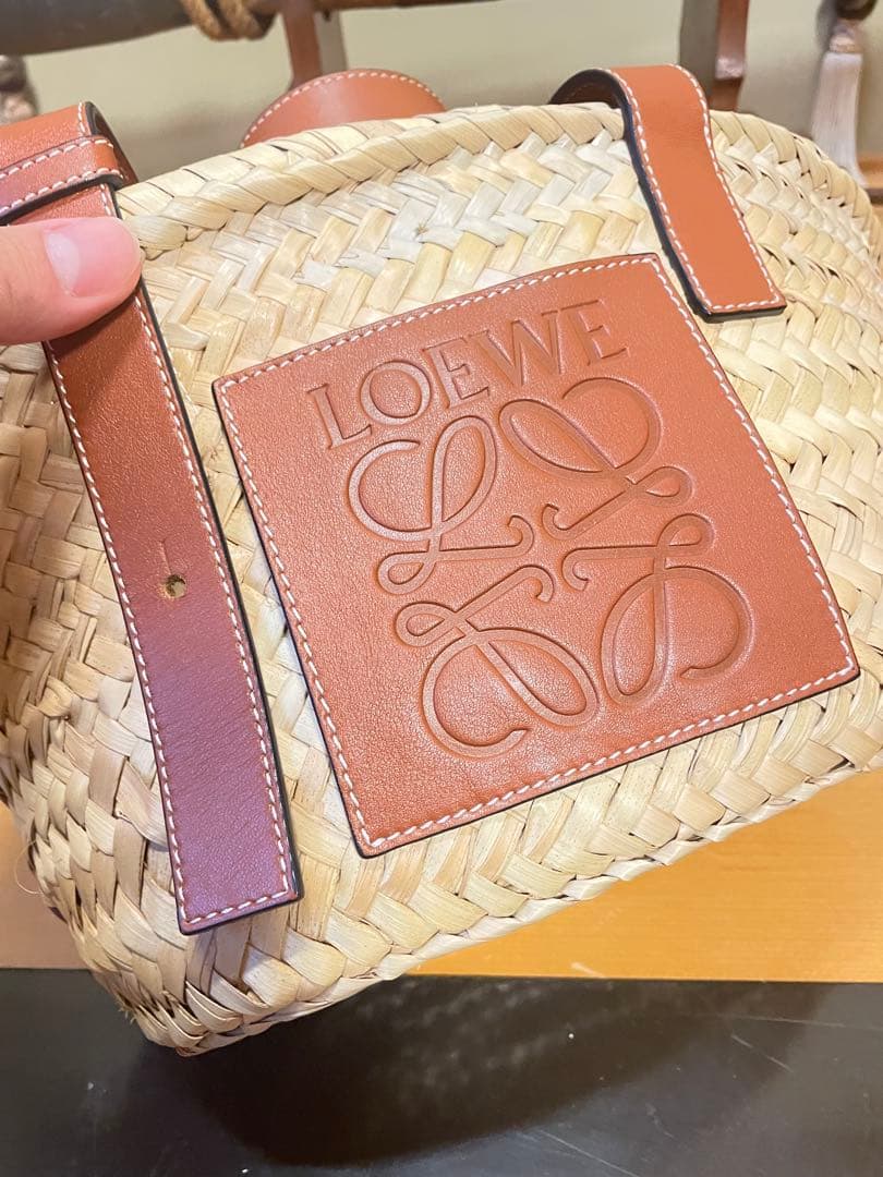 ロエベ　LOEWE バスケットバッグ　カゴバッグ スモール　ハンドバッグ