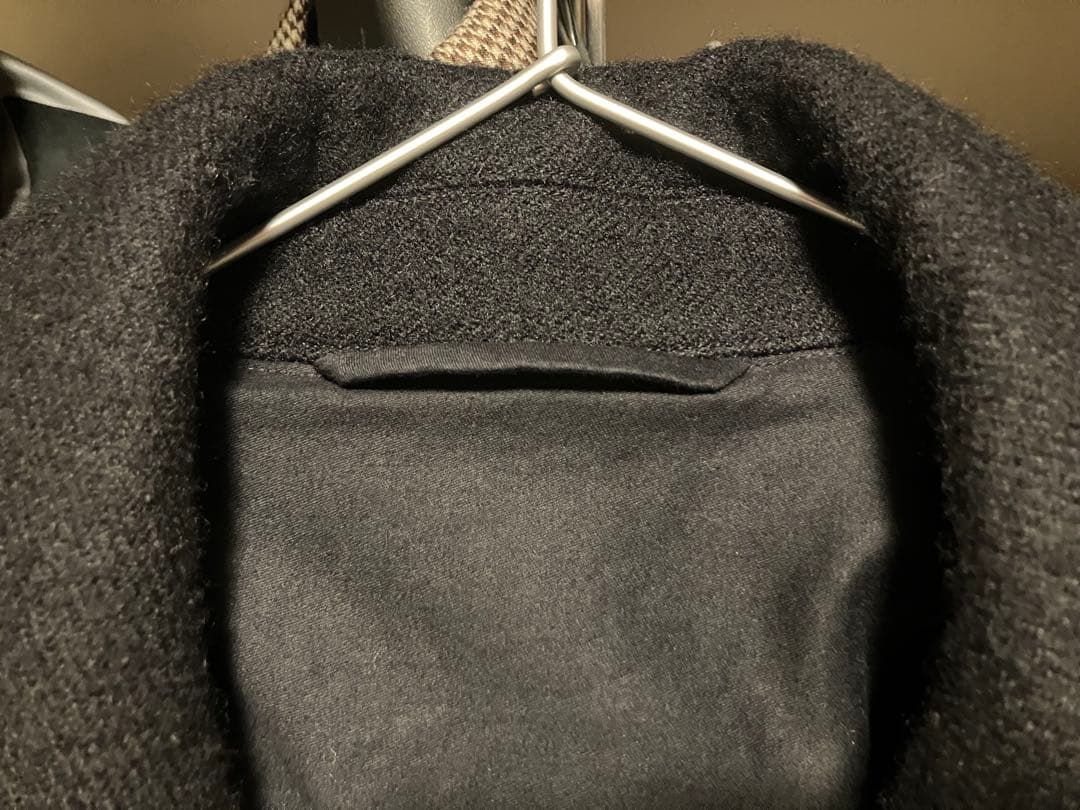 COMOLI ウール ショールカラーコート サイズ3