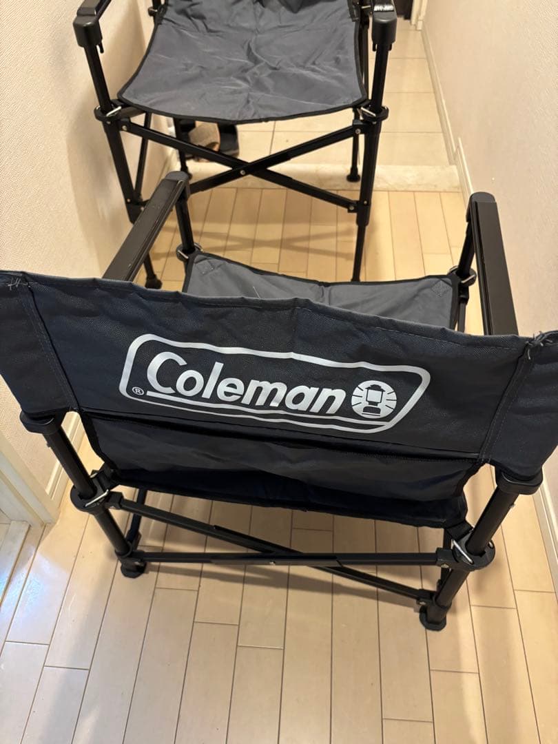 Coleman コールマン ツーウェイ チェア 2脚セット グレー 折りたたみ