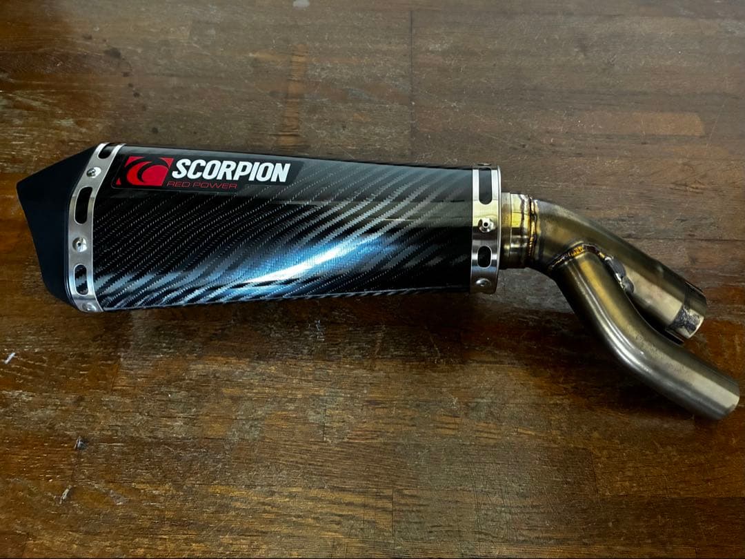 S1000RR SCORPION:スコーピオン スリップオンマフラー