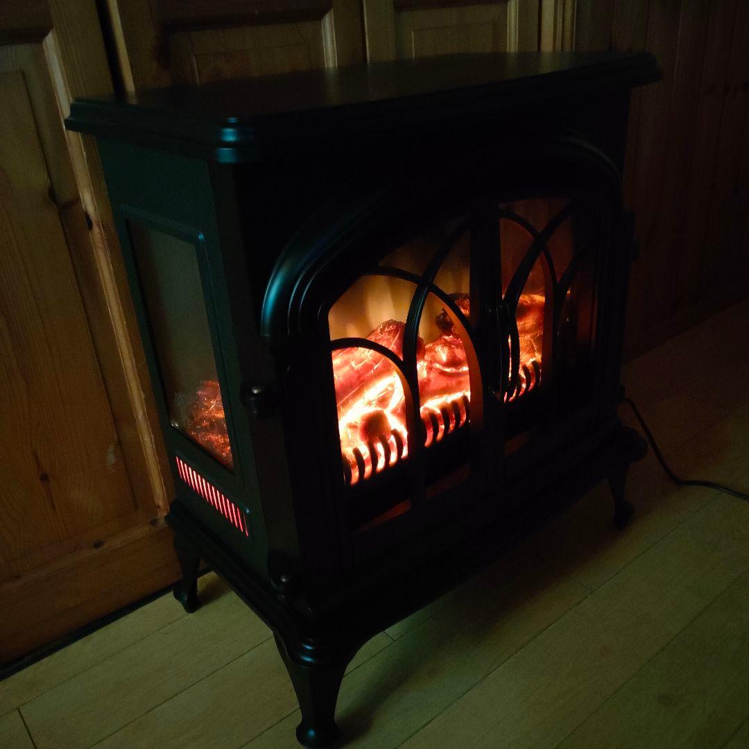 ニトリ ワイド暖炉型ファンヒーター BLT-999B-3-BK 2019年製