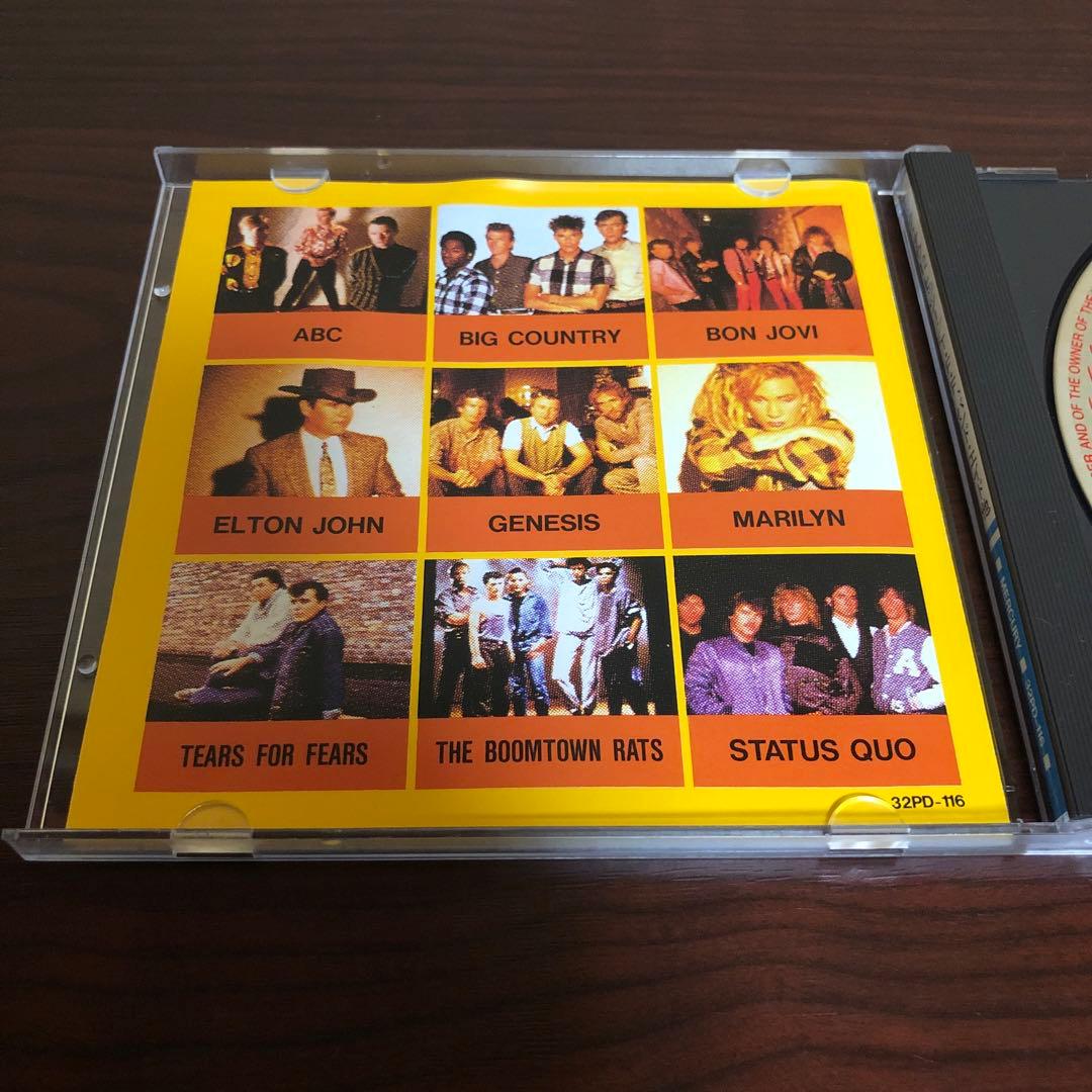 CD☆32PDー116／ロック・ナウ　12 ヒッツ！／バンド・エイド／折込帯付