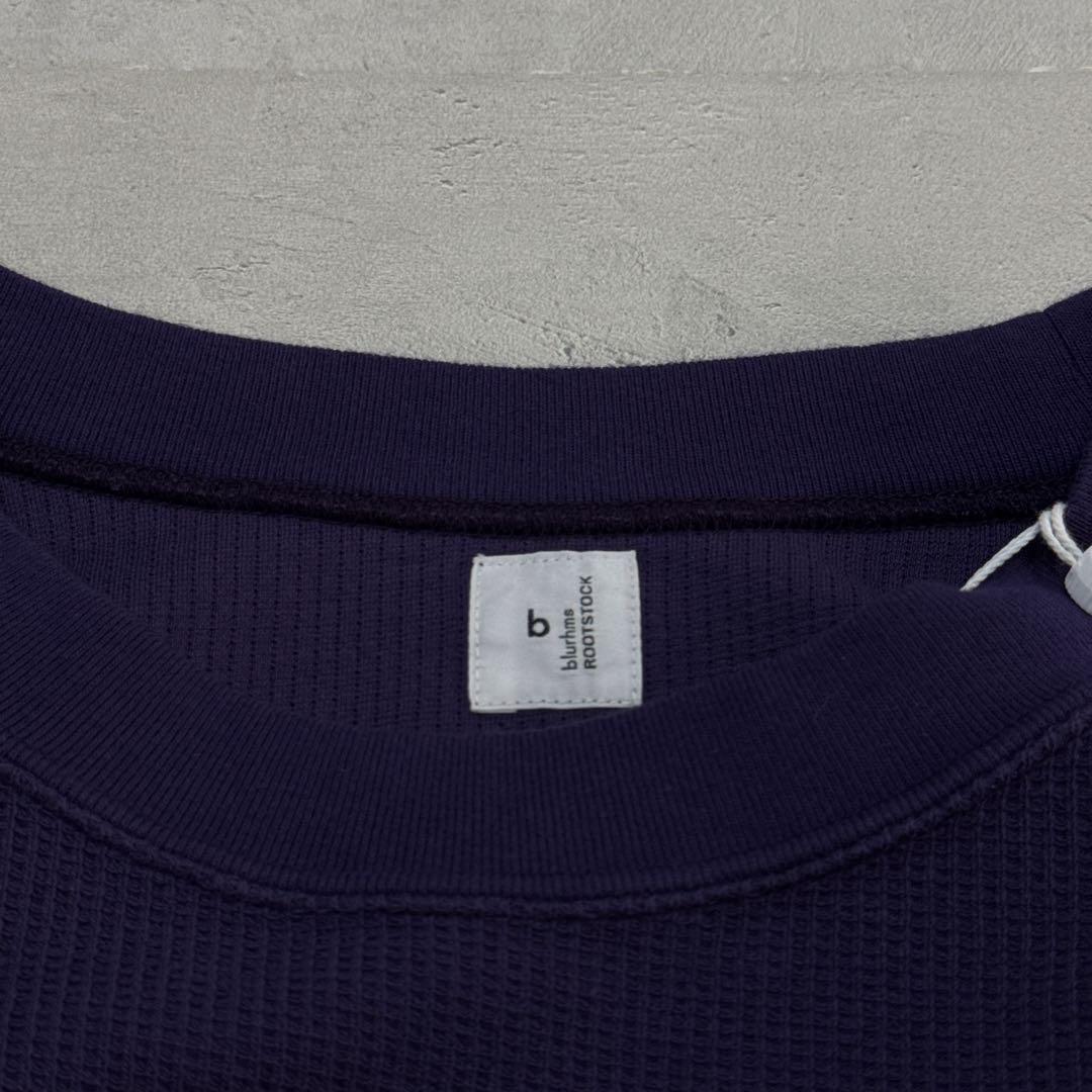 新品 25SS ブラームスルーツストック サーマルプルオーバー パープル 2