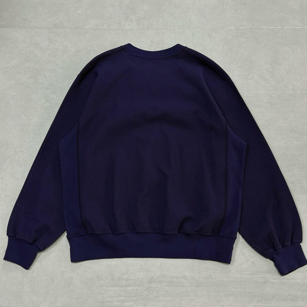 新品 25SS ブラームスルーツストック サーマルプルオーバー パープル 2