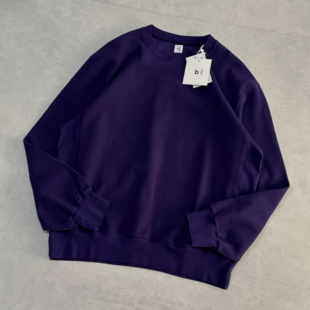新品 25SS ブラームスルーツストック サーマルプルオーバー パープル 2