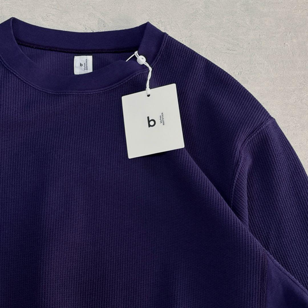 新品 25SS ブラームスルーツストック サーマルプルオーバー パープル 2