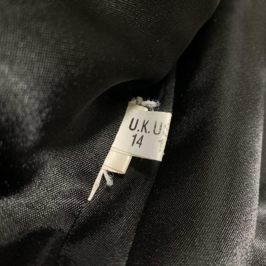 美品✨ イエーガー ウールコート アルパカ混 女優襟 ブラック ロング丈 12