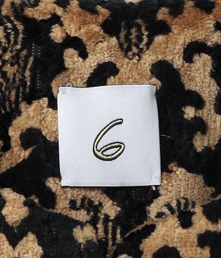 週末SALE！<6（ROKU）＞カットパイルジャカード ジャケット 38 M