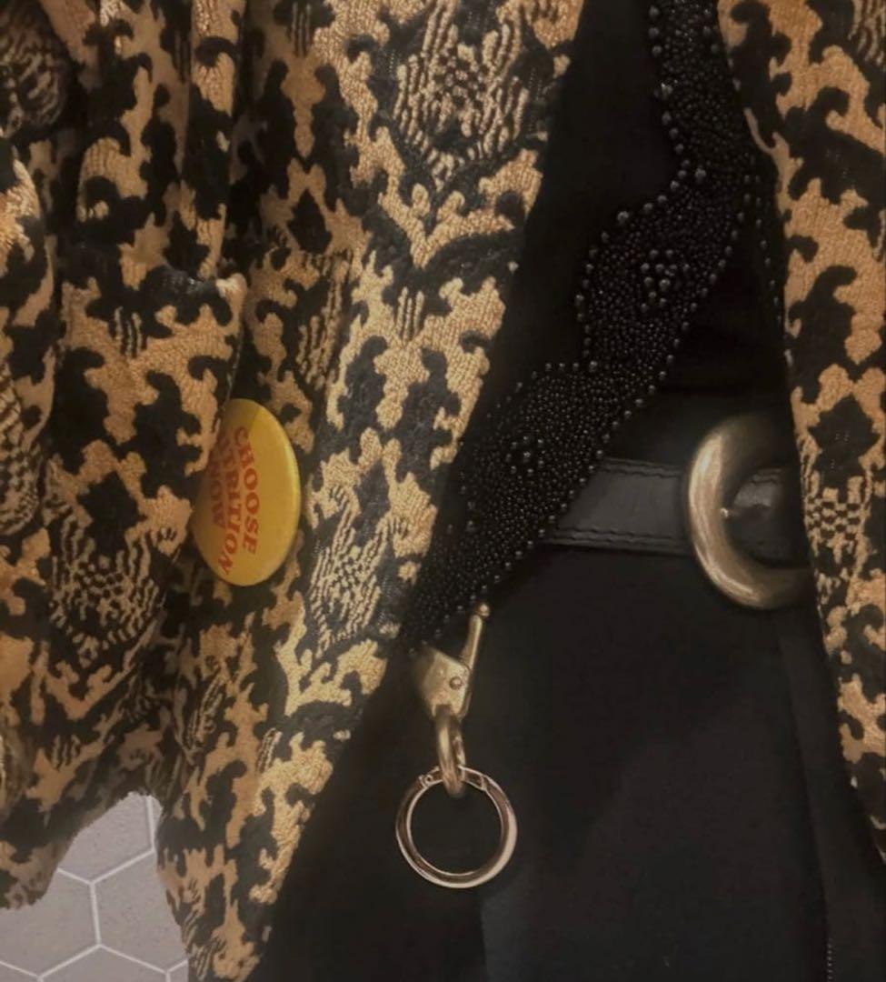 週末SALE！<6（ROKU）＞カットパイルジャカード ジャケット 38 M