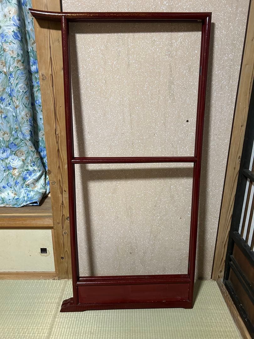 昭和レトロ　衣桁　和風ハンガーラック　着物掛け　和家具　和小物