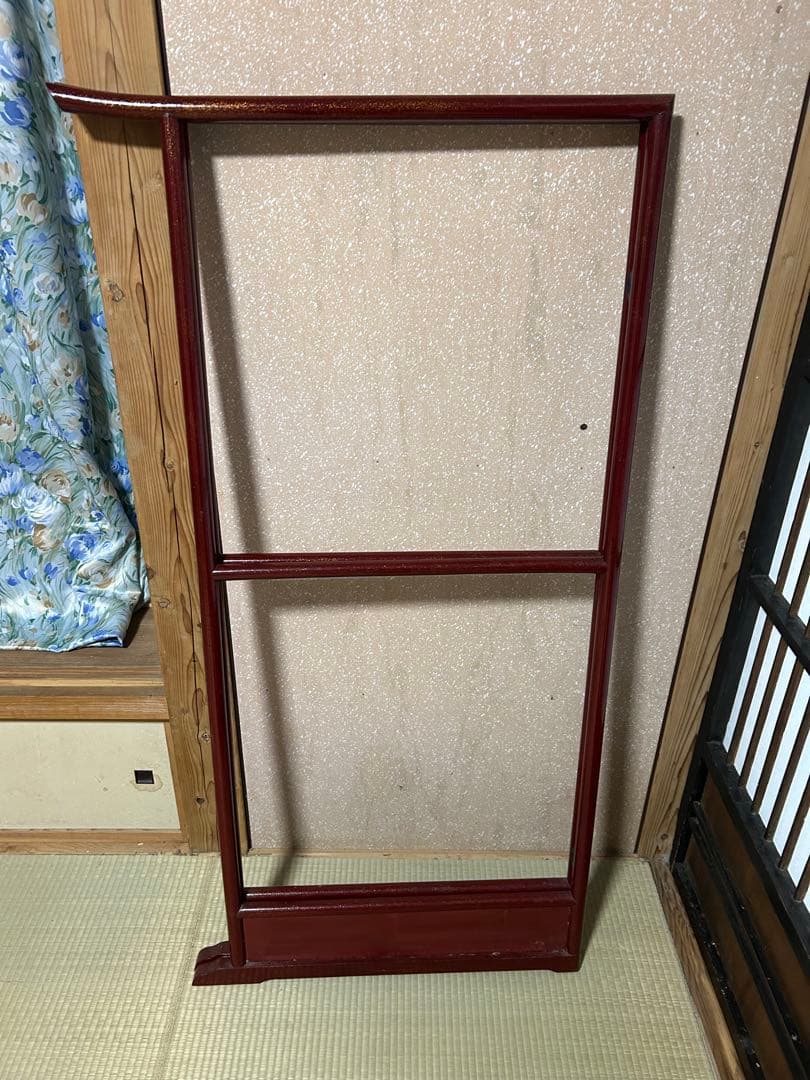 昭和レトロ　衣桁　和風ハンガーラック　着物掛け　和家具　和小物