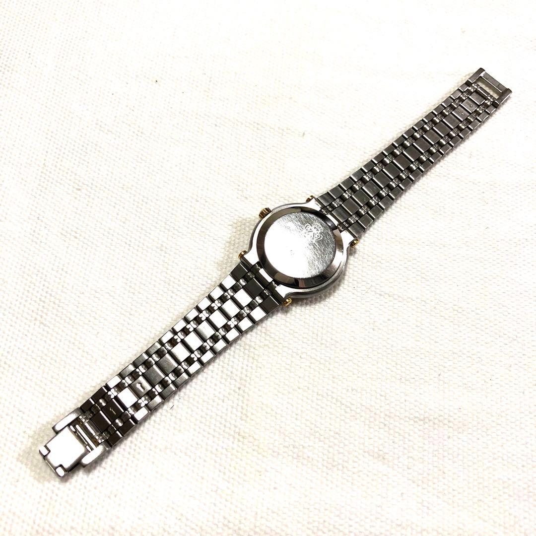 y*a様 GUCCI グッチ　11pダイヤ　黒文字盤　コンビ　レディース腕時計