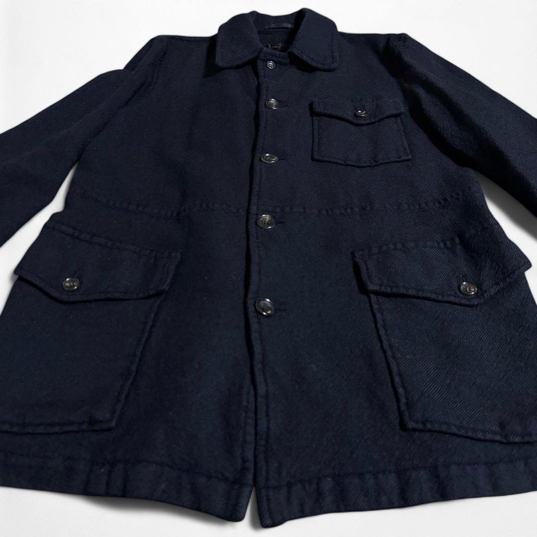 02AW 田中オム ギャルソン 縮絨 ウール ジャケット アーカイブ