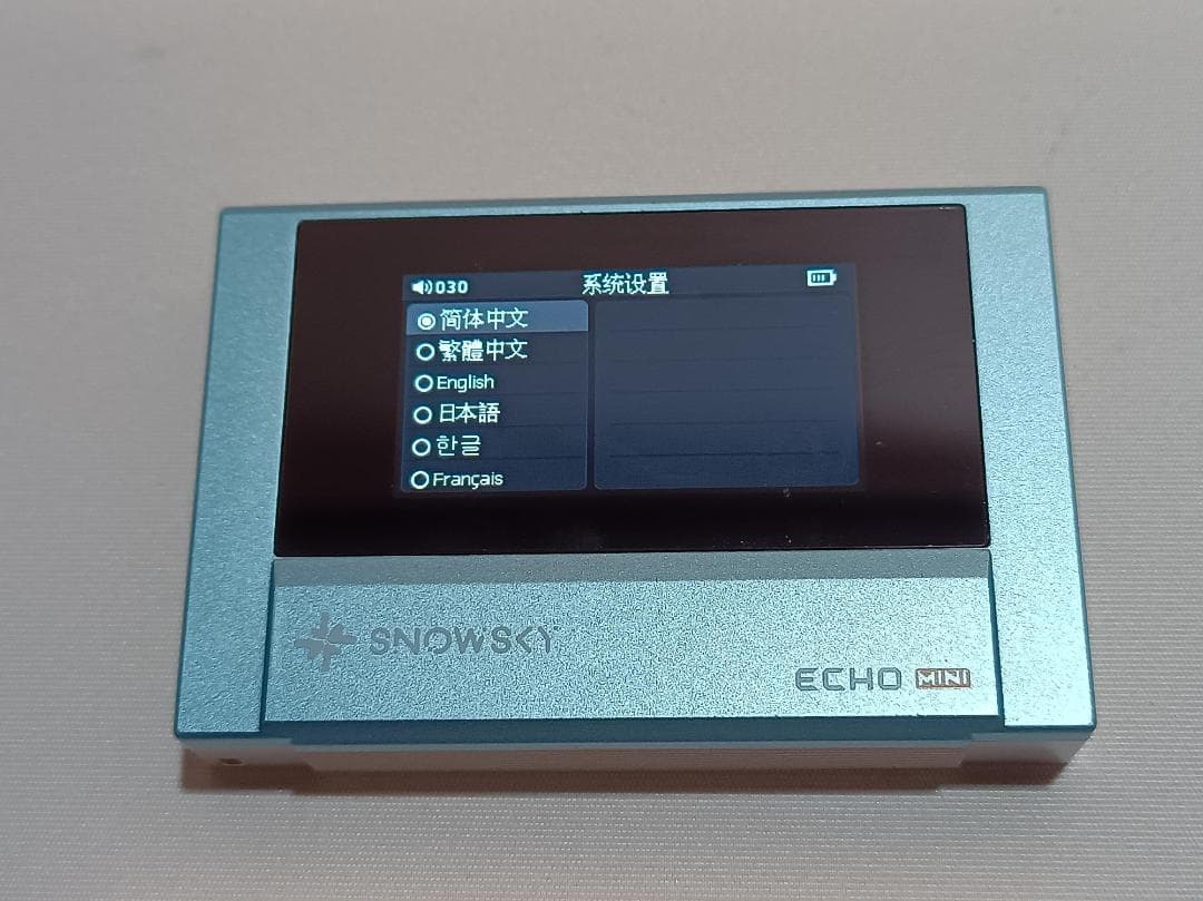FIIO sky ECHO MINI 皮ケース付き DAP