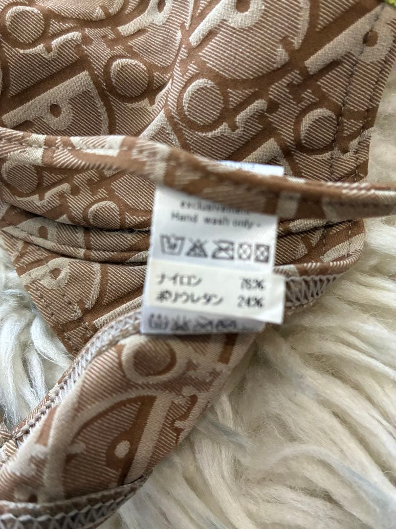 新品未使用　Dior 水着　トロッター柄　ディオール