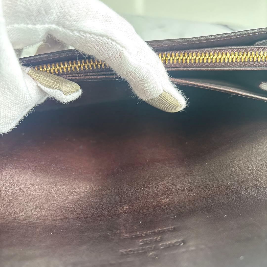 【極美品】ルイヴィトン☆モノグラム／ヴェルニ☆ポルトフォイユ・サラ☆アマラント⑨