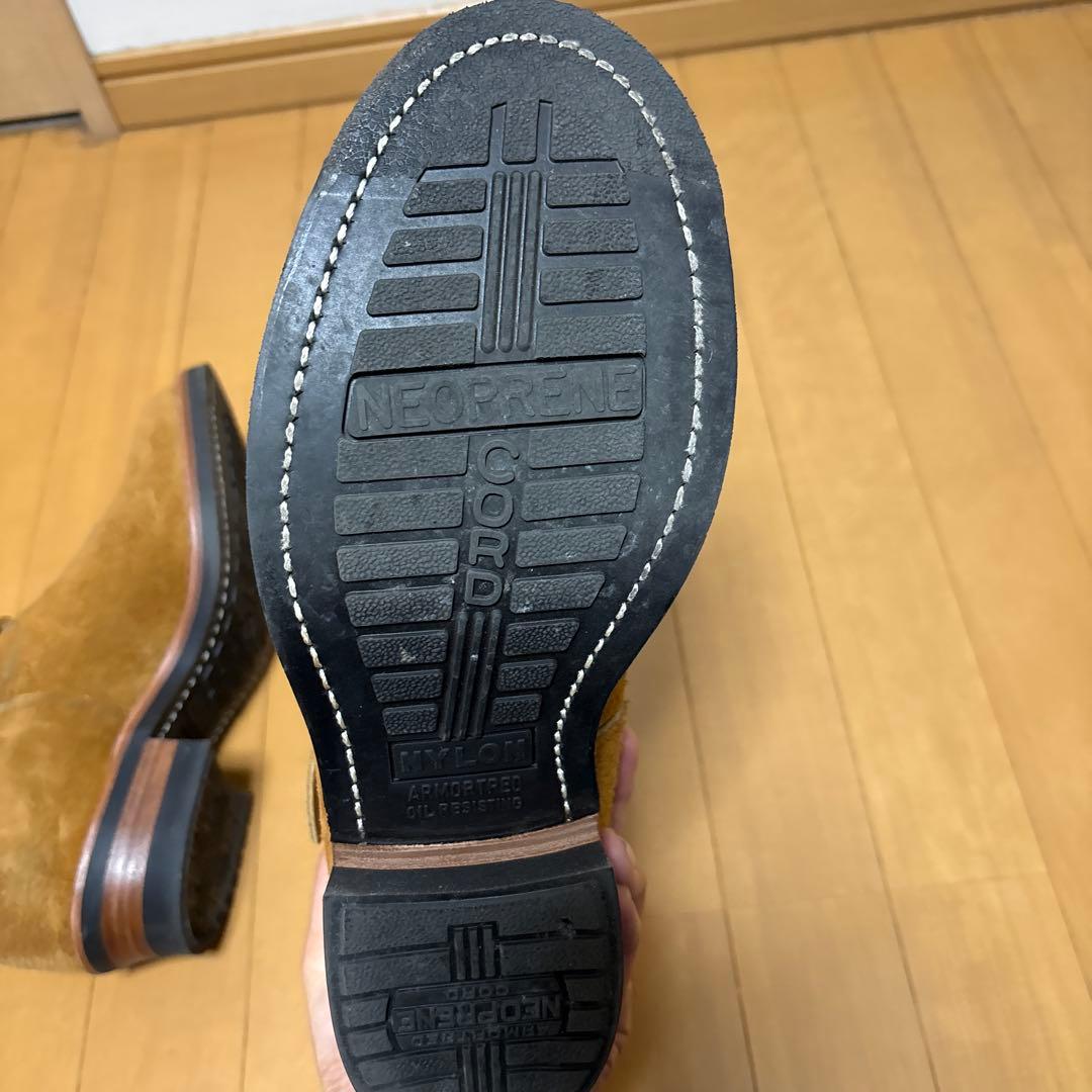 keystone エンジニアブーツ　スエード　キーストーン　wesco ホワイツ