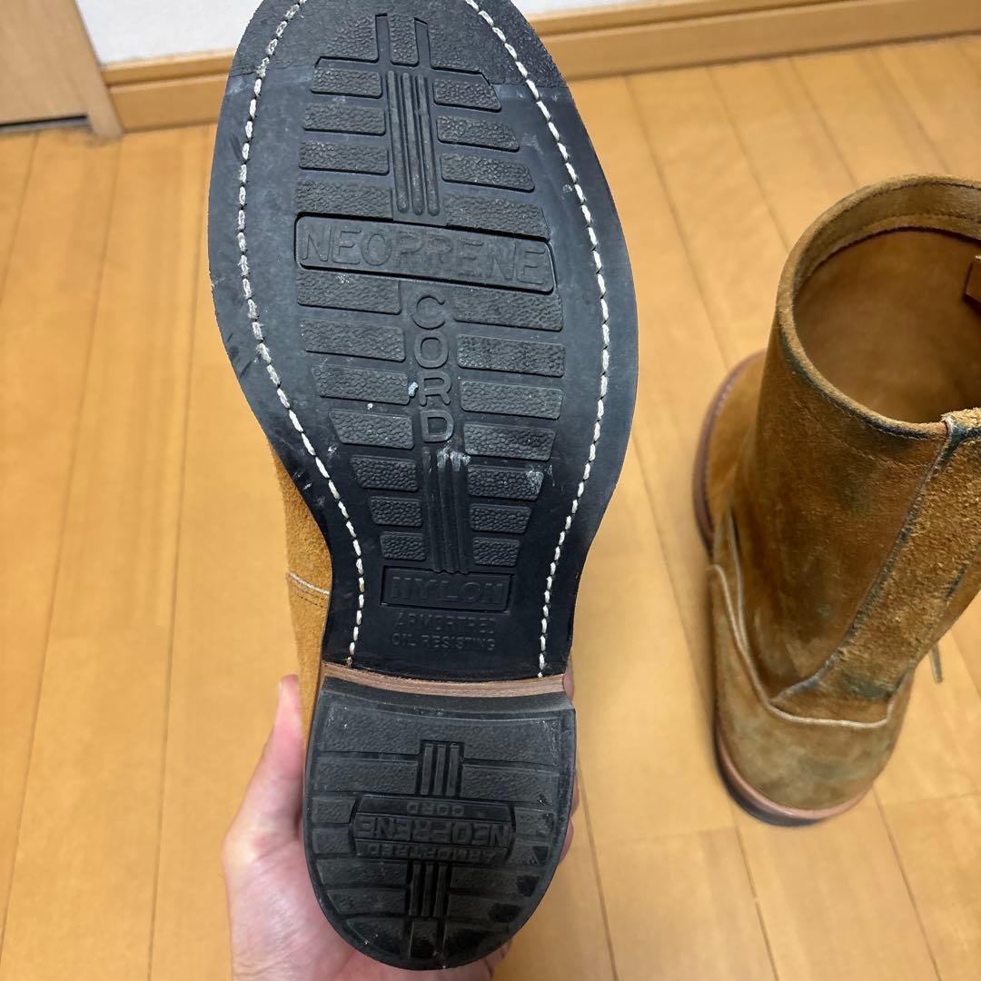 keystone エンジニアブーツ　スエード　キーストーン　wesco ホワイツ