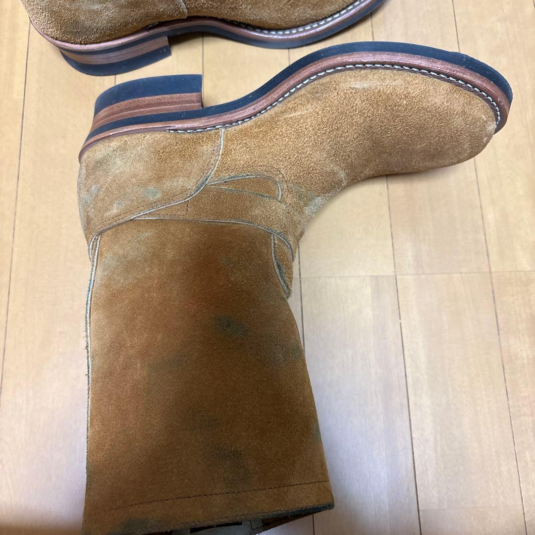 keystone エンジニアブーツ　スエード　キーストーン　wesco ホワイツ