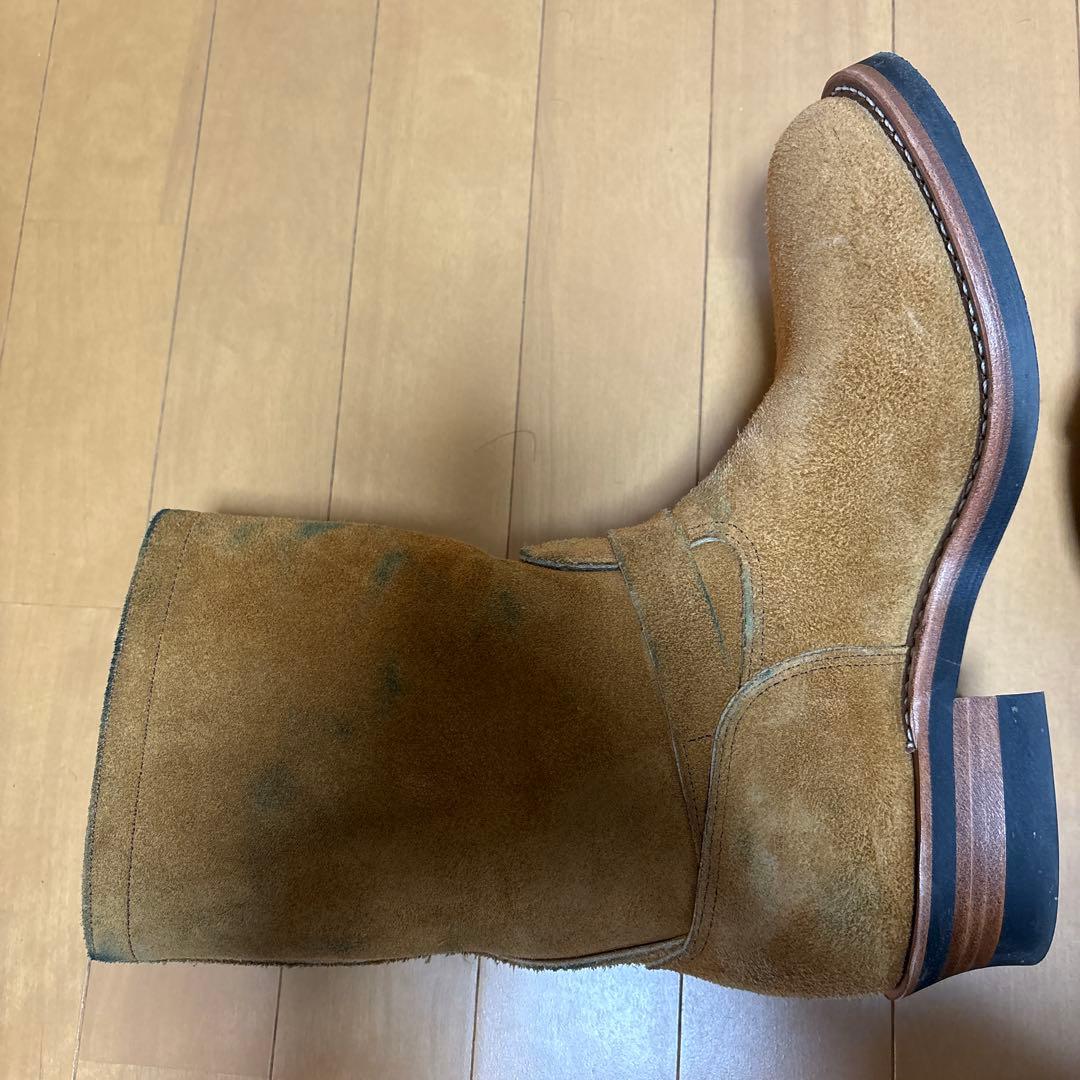 keystone エンジニアブーツ　スエード　キーストーン　wesco ホワイツ